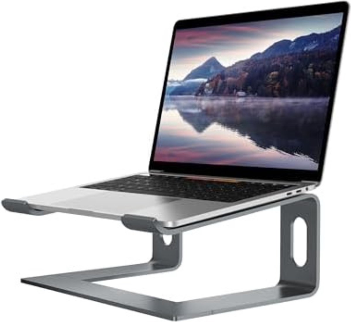 Solacis Laptop verhoger - Laptopverhoger - Stabiel - Staand Werken - Ergonomisch - Laptop Verhoger Bureau - Must have voor uw laptop!
