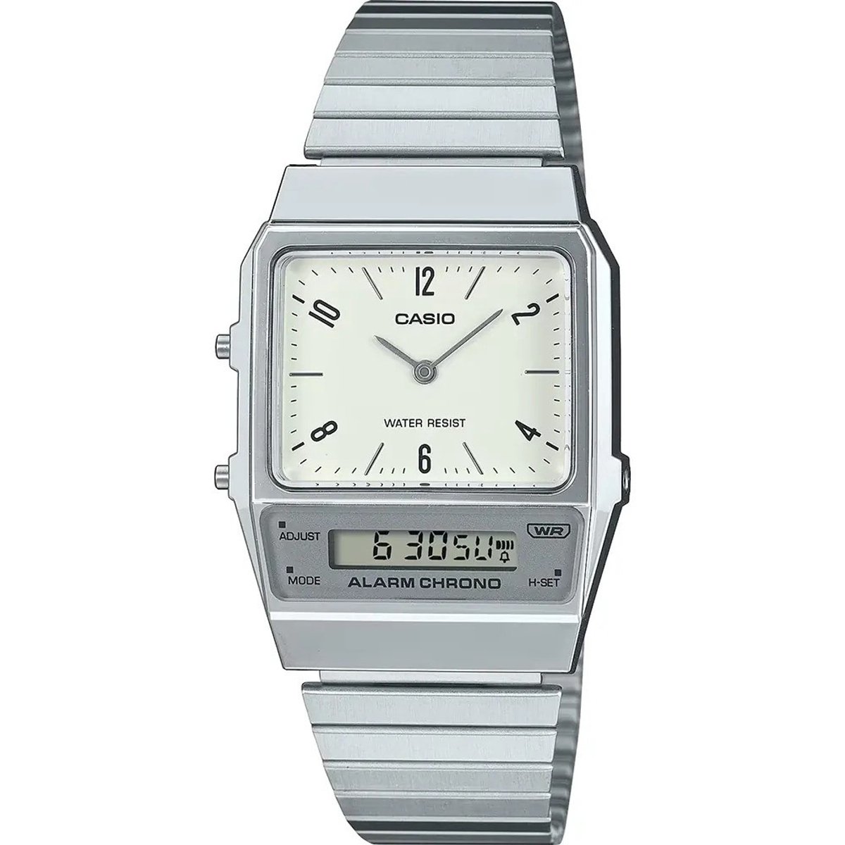 Casio Casio Collection Vintage AQ-800E-7A2EF Horloge - Staal - Zilverkleurig - Ø 35 mm