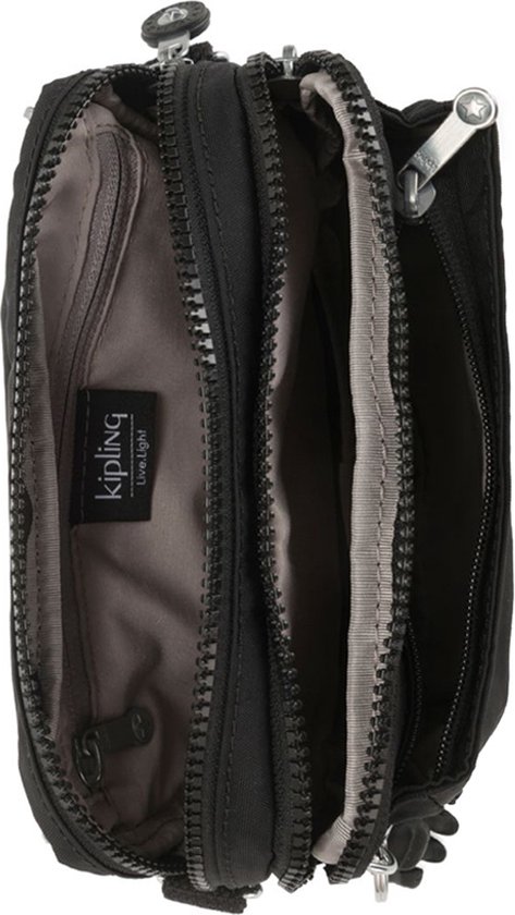 kipling Sac à épaule bandoulière Sac banane Basic Abanu Multi Convertible Crossbody Black Noir