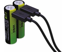LoopEnergy Li-Ion Akku AA2550, USB-C, 2er Pack retail