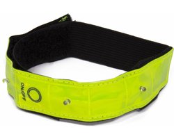 Benson Hardloop reflectie bandje - met LED lampjes - bovenarm - verkeersveilig sporten