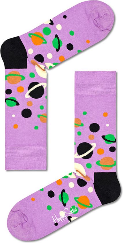 Happy Socks unisex sokken the milky way paars