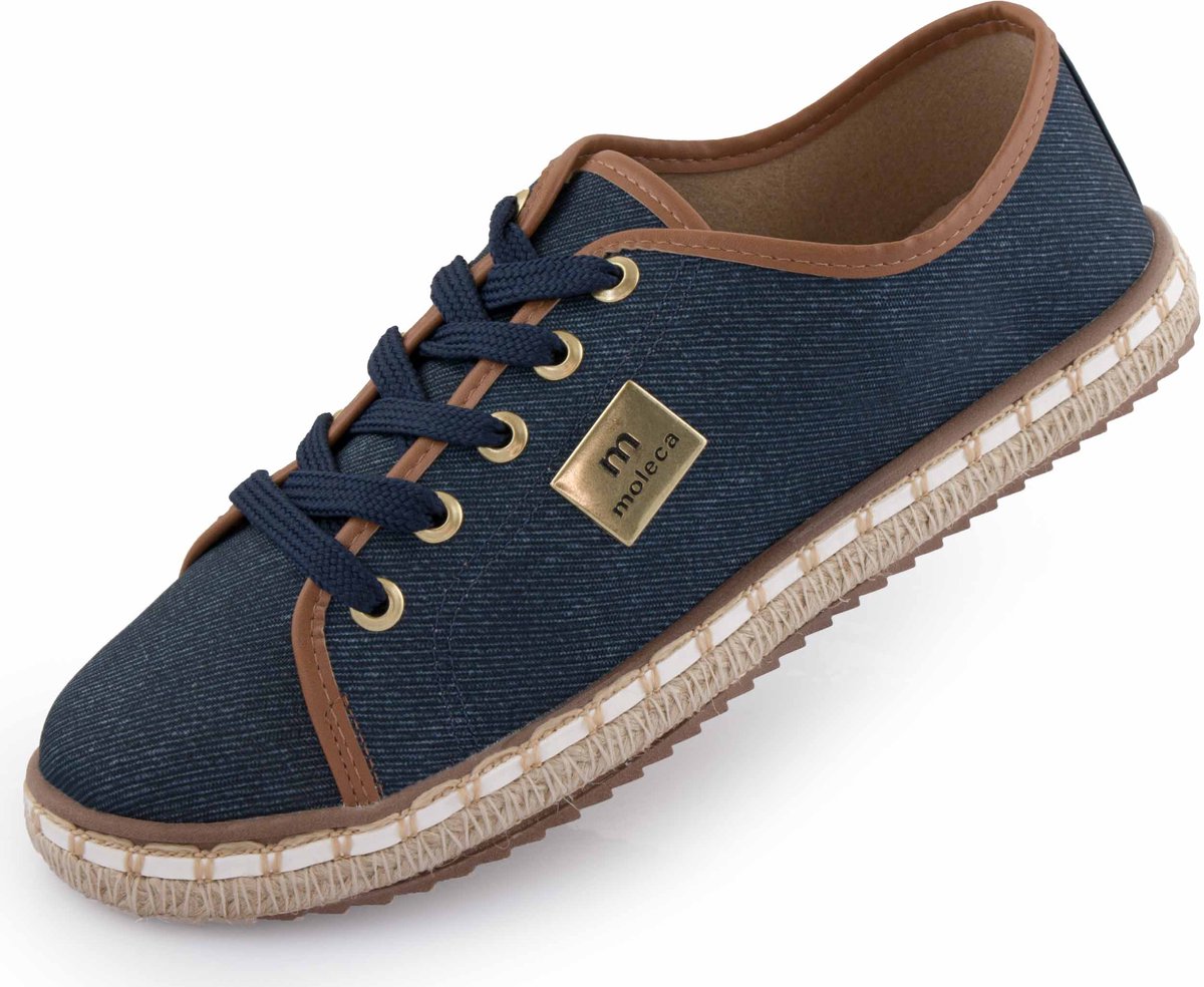 Damesschoenen Moleca Tecido 37 Blauw