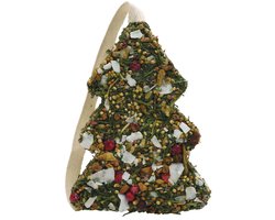 Festive Fruit Kerstboom Knaagdier Snack - Knaagdierensnack - 11,5 cm