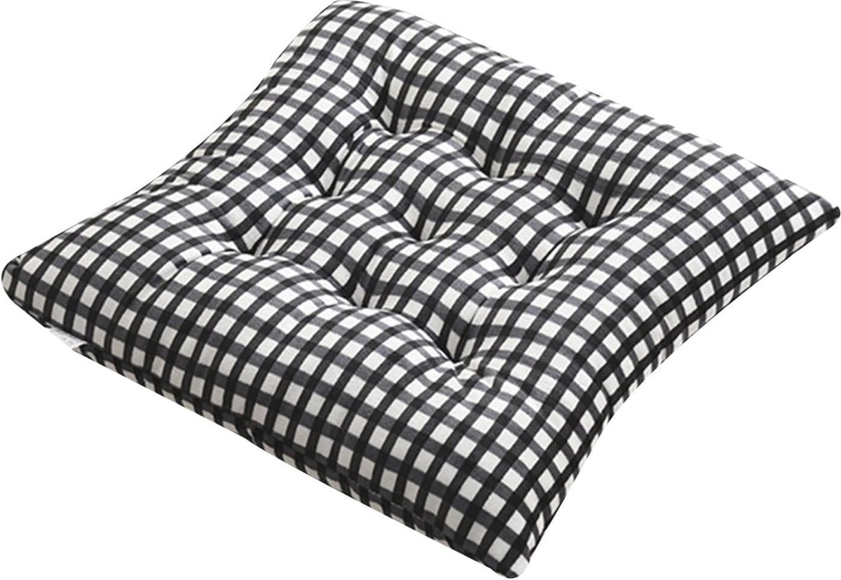 Fluwelen Stoelkussens voor Eetkamerstoelen - Set van 1 tot 6 - Comfortabele Zitkussens voor Binnen en Buiten - 40cm