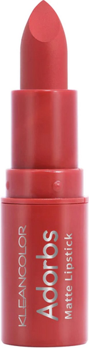 Kleancolor - Adorbs Matte Lipstick Red - 02 Poppy - Matte - Lippenstift - 3,5 g