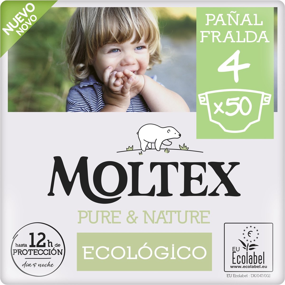 Moltex Pure & Nature maat 4