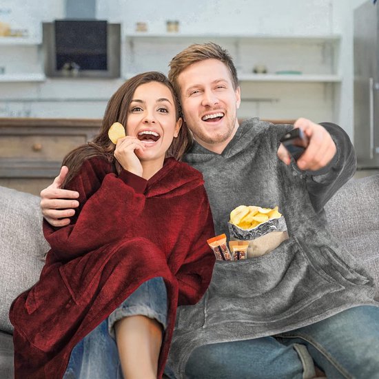 Inovra ® Couverture à capuche surdimensionnée merveilleusement douce pour Comfort et de chaleur