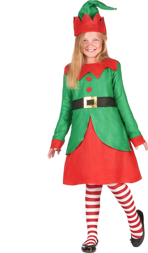 Déguisement elfe de Noël fille - Habillage vêtements