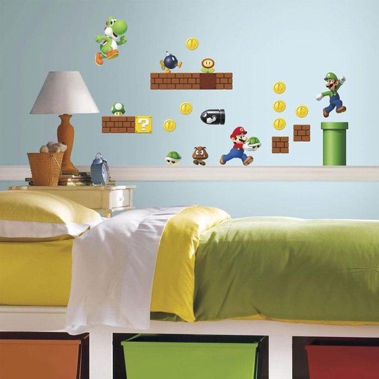 milaosk 3D muursticker gamer, kleurrijke kamer decoratie poster
