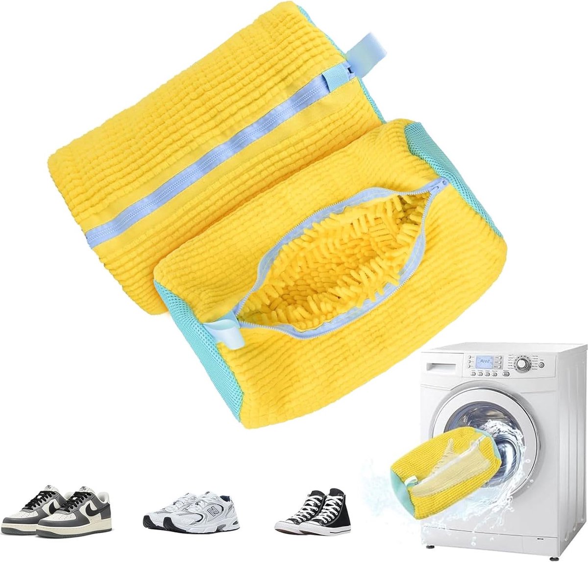 Goedkoopste Inovra ® Innovatieve Gele Schoenwaszak voor Efficiënt en Beschermend Schoenenonderhoud