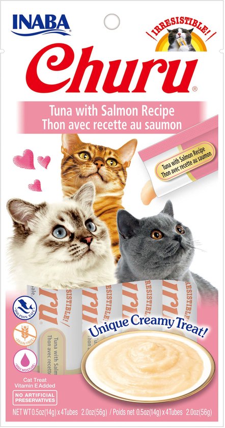 Inaba - Churu Tuna Salmon Kattensnack.