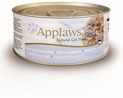 Applaws Cat Blik Tuna Fillet & Cheese - Kattenvoer - 70 g