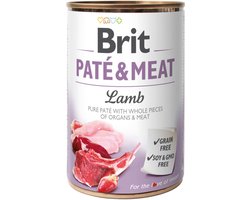 Brit Blik Paté & Meat 400 g - Hondenvoer - Lam