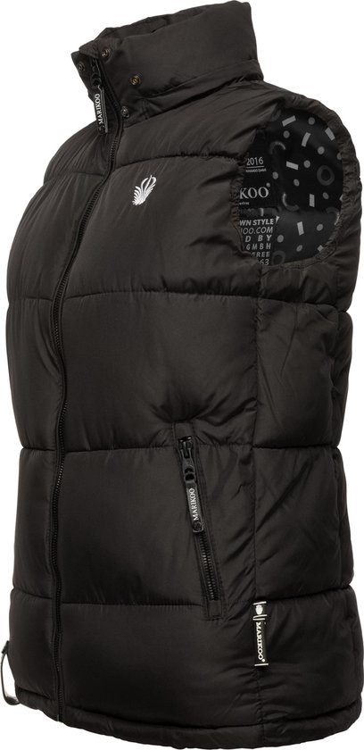 MARIKOO Dames vest gewatteerd vest voorjaar overgangsvest B898