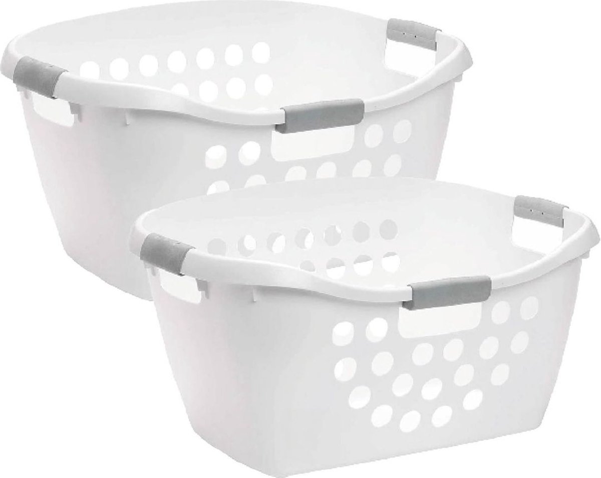 ApexArte® Heupwasmand - Wassorteerder - Wasbox - Wasmand - Wit