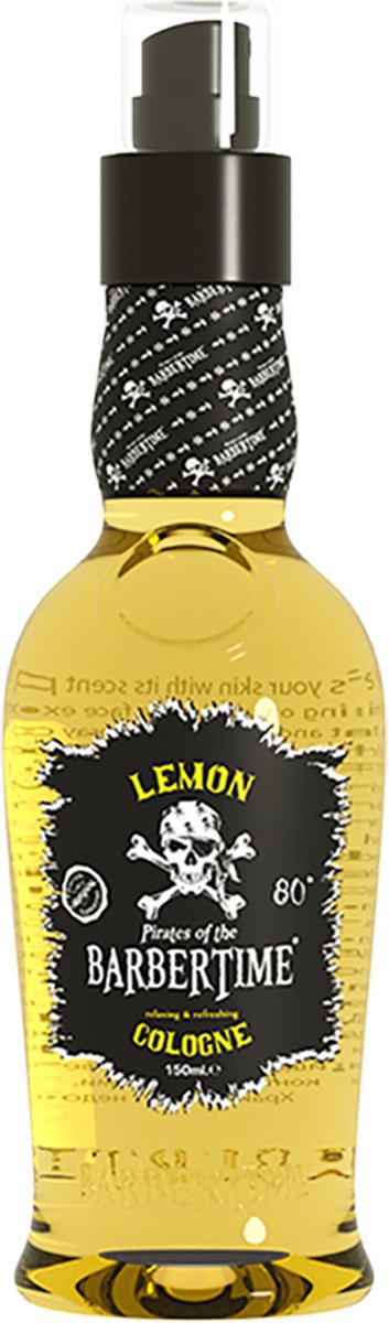 Pirates of The Barbertime - After Shave - Lemon - Cologne - 150 ml