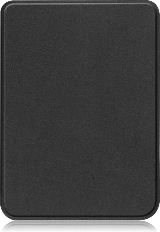 e-Reader Hoesje Leather Book Case met Wake/Sleep-functie - Kobo Clara Colour / Clara BW Hoesje - Zwart van CaseIQ — afbeelding 4