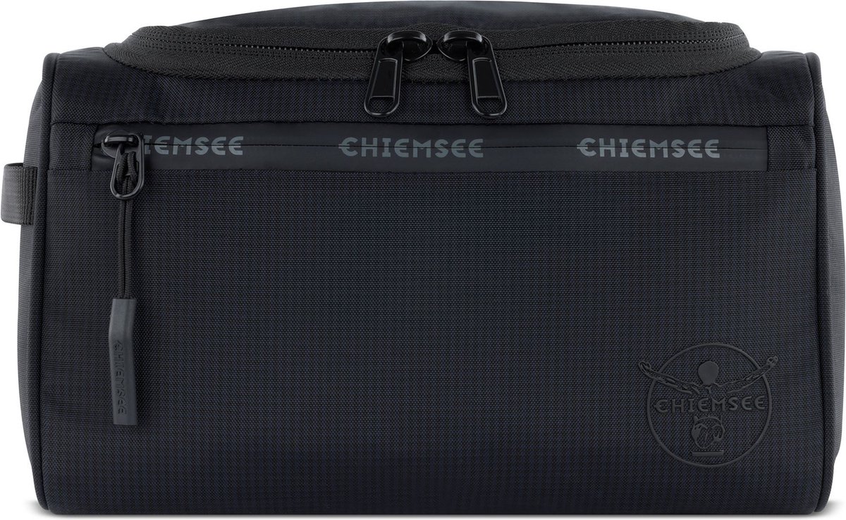 Chiemsee Light N Base Toilettas 24 cm - 4 L - Ritssluiting - schwarz