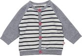 Minymo - baby vest  - YD stripe - roze - Maat 68