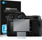 Savvies - Screenprotector voor Fujifilm GFX100S - Folie Beschermfolie transparant (6 Stuks)