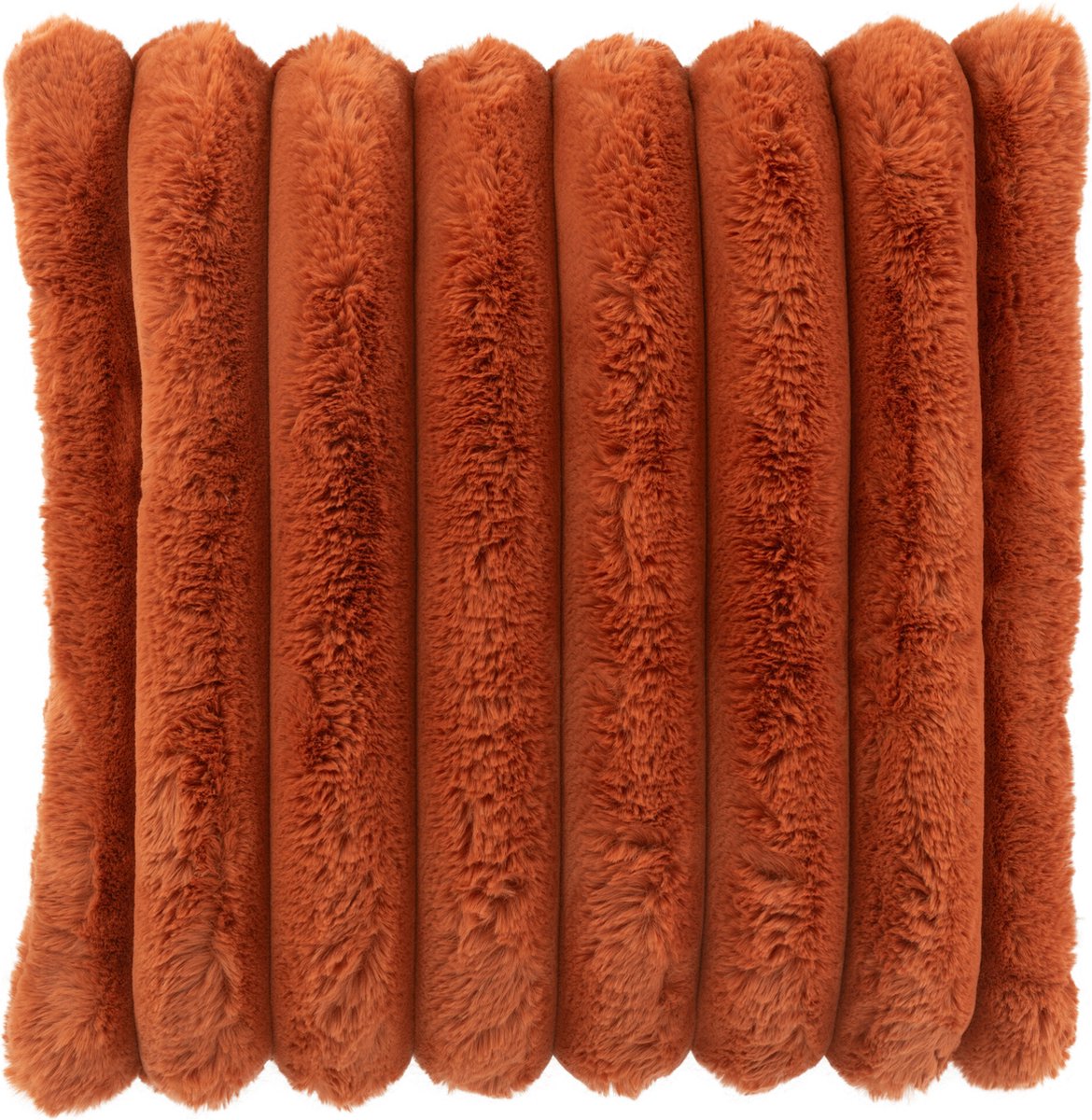 J-Line kussen Large Corduroy - polyester - roest