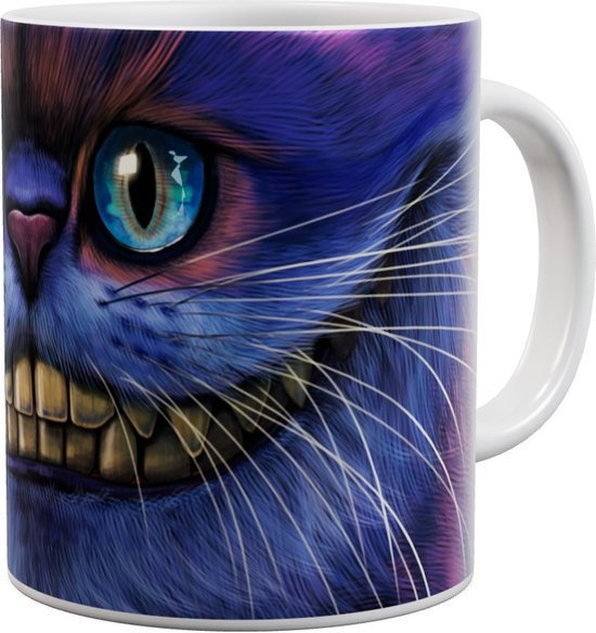 Cat du Cheshire Big Face - Tasse 440 ml