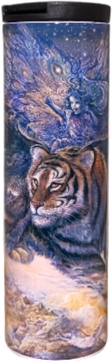 Josephine Wall Fantasy Art - Tiger Moth - Thermobeker 500 ml