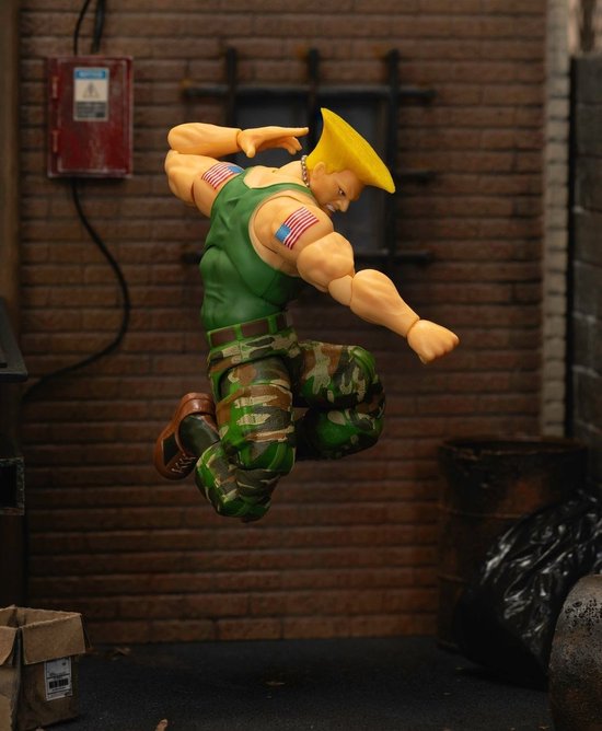 Jada Toys Ultra Street Fighter II: The Final Challengers Action Figure 1/12 Guile 15 cm Action Figuur