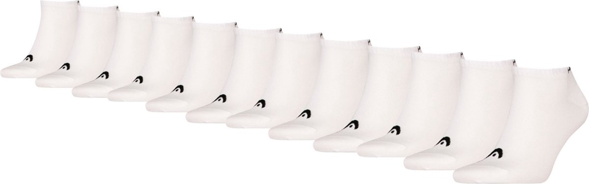 HEAD Sneakersokken Training 12 paar Wit