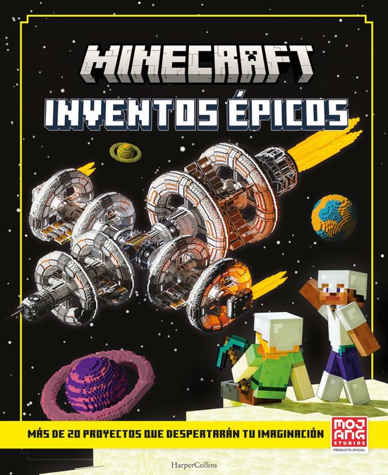 HarperKids 80 - Minecraft oficial: Inventos épicos - cover