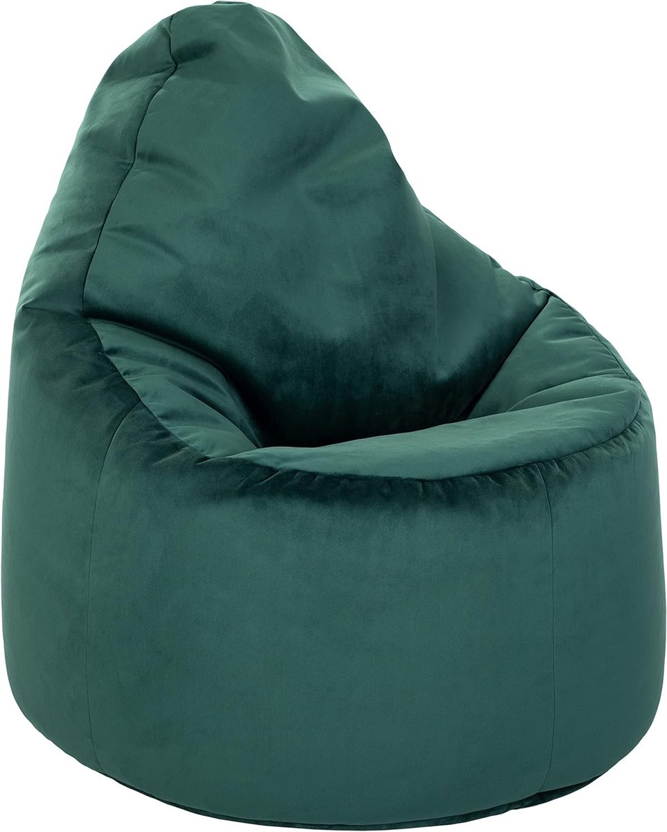 Goodivery ® Ergonomische Fluwelen Zitzakstoel voor Optimaal Comfort in Huis