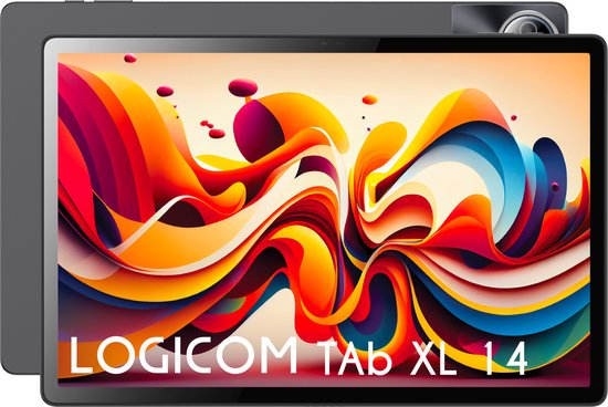 Logicom - Tablet 14 XL - 128GB - 14 Inch - 4GB RAM - Octa Core - Zwart - Wifi - Android 14