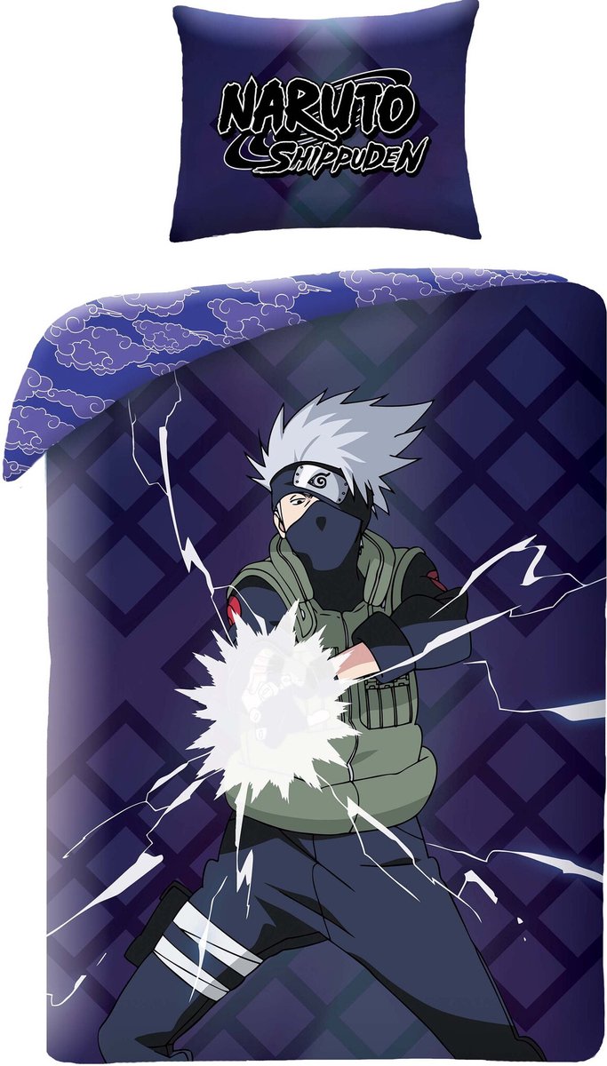 Naruto Dekbedovertrek 140 x 200 cm polyester