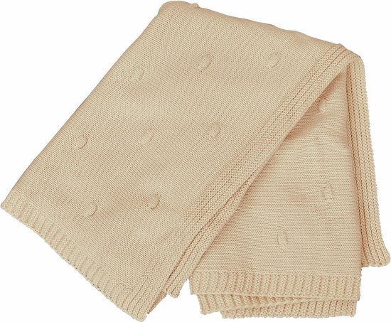 LOBERON Plaid Samiya crème