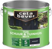 Cetabever - Tuinbeits Schuur & Tuinhuis Dekkend - Antraciet - 2,5 L