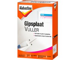 Alabastine gipsplaatvuller poeder - 750 gram