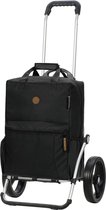 Andersen SHOPPER MANUFAKTUR Chariot de courses pour ordinateur portable Royal Shopper Carl Black Noir