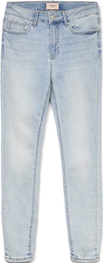 Vero Moda Jeans Vmflash Mr Skinny Jeans Li3102 Ga N 10300174 Light Blue Denim Dames Maat - W28 X L32