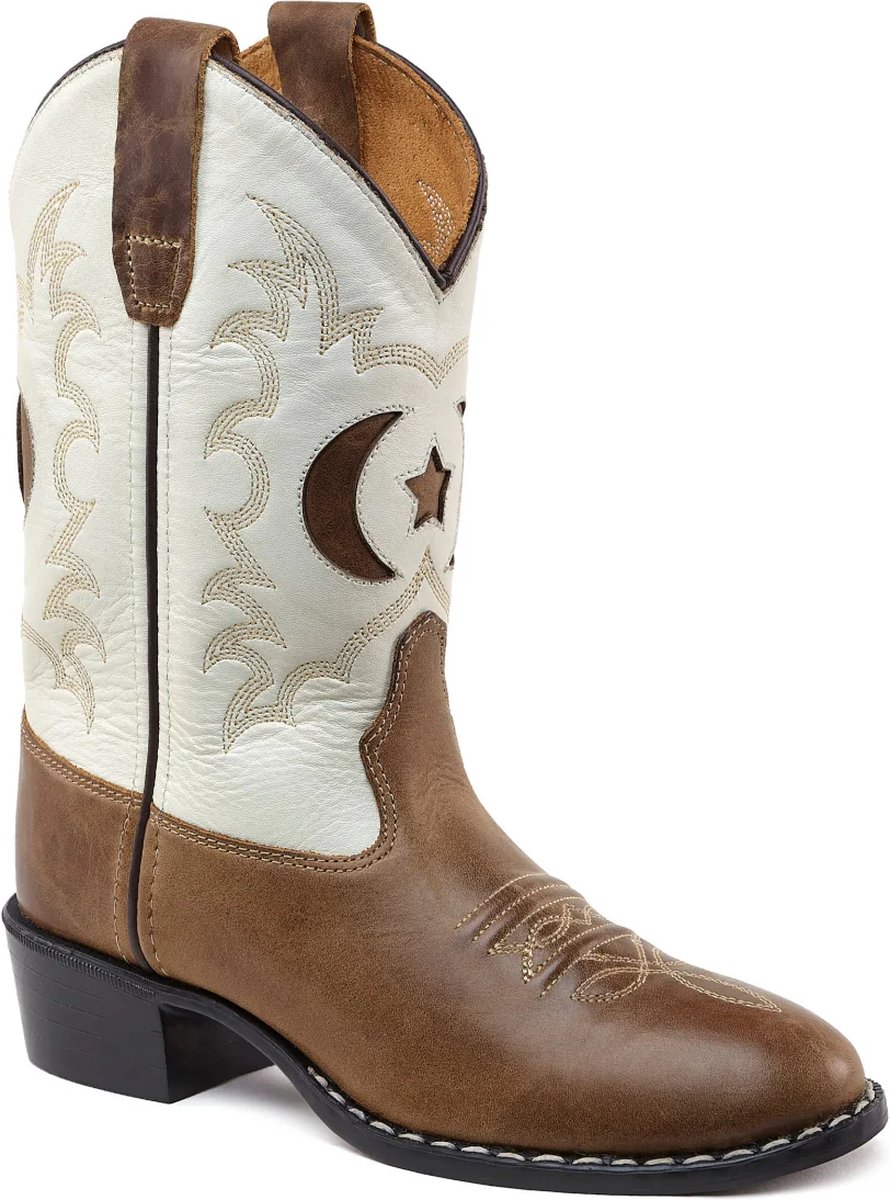 Bootstock Milkeyway Laarzen - Leer - Meisjes - Bruin - Maat 26