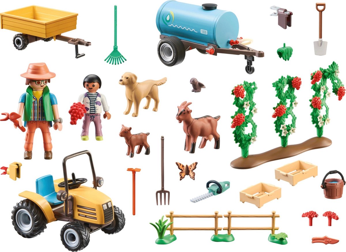 PLAYMOBIL Country Tractor met aanhanger en watertank - 71442 — afbeelding 13