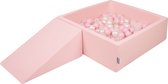200 rose : rose poudré/nacre/transparent