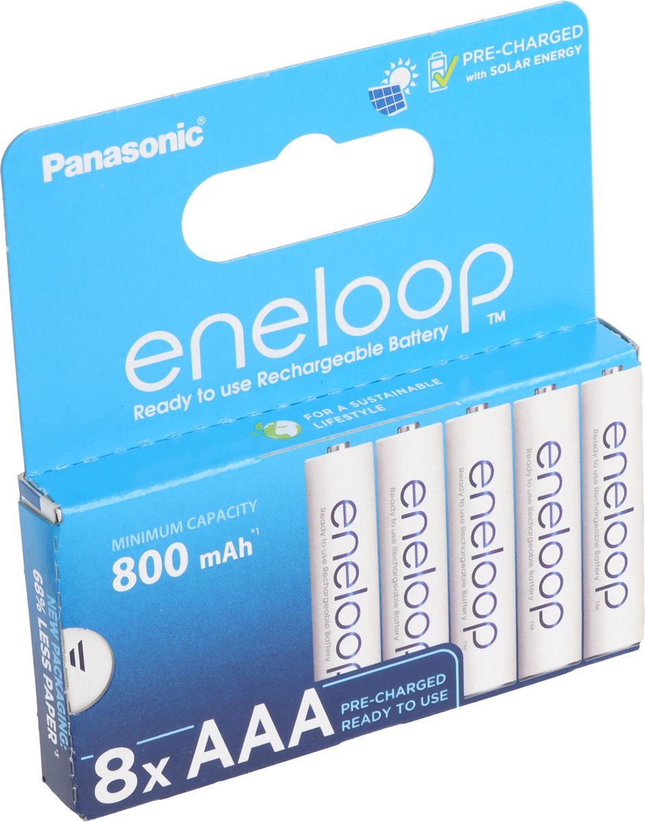 Panasonic BK-4MCDE/8BE batterij Oplaadbare batterij AAA thumbnail 6