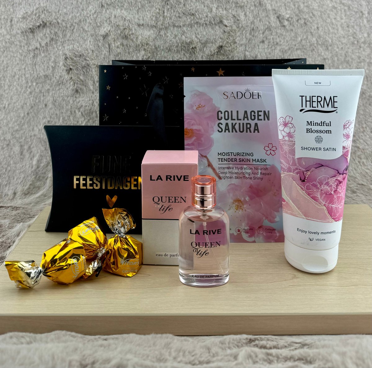 Goedkoopste Dames Nieuwjaar •Cadeaupakket Verwenmoment• - Cadeau voor Vrouwen - Perfect Gifts