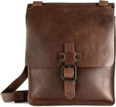 HAROLD'S Cuir Sac à épaule bandoulière Aberdeen Crossbag Brown Brun