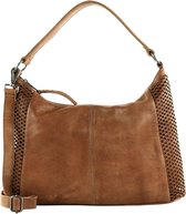 FREDsBRUDER Cuir Sac à épaule Sac à épaule bandoulière MY Hobo Bag Dark Caramel Brun