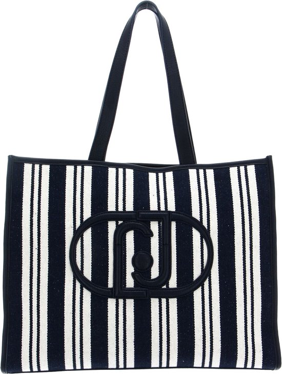 LIU JO Sac à épaule Sac shopper Lucente Tote Midnight Bleu marine