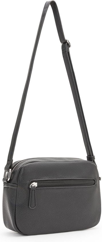 L.CREDI Sac à épaule bandoulière Olga Crossbody Bag Black Noir