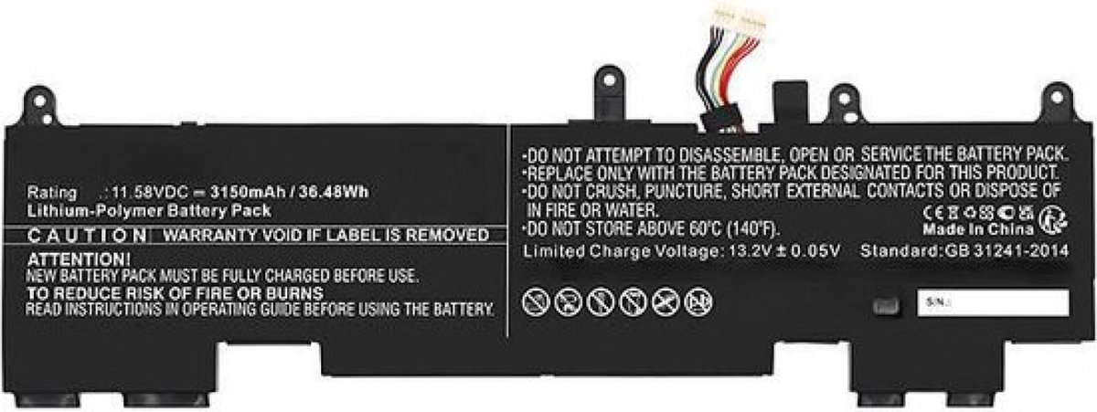 CoreParts MBXHP-BA0322 laptop reserve-onderdeel Batterij/Accu