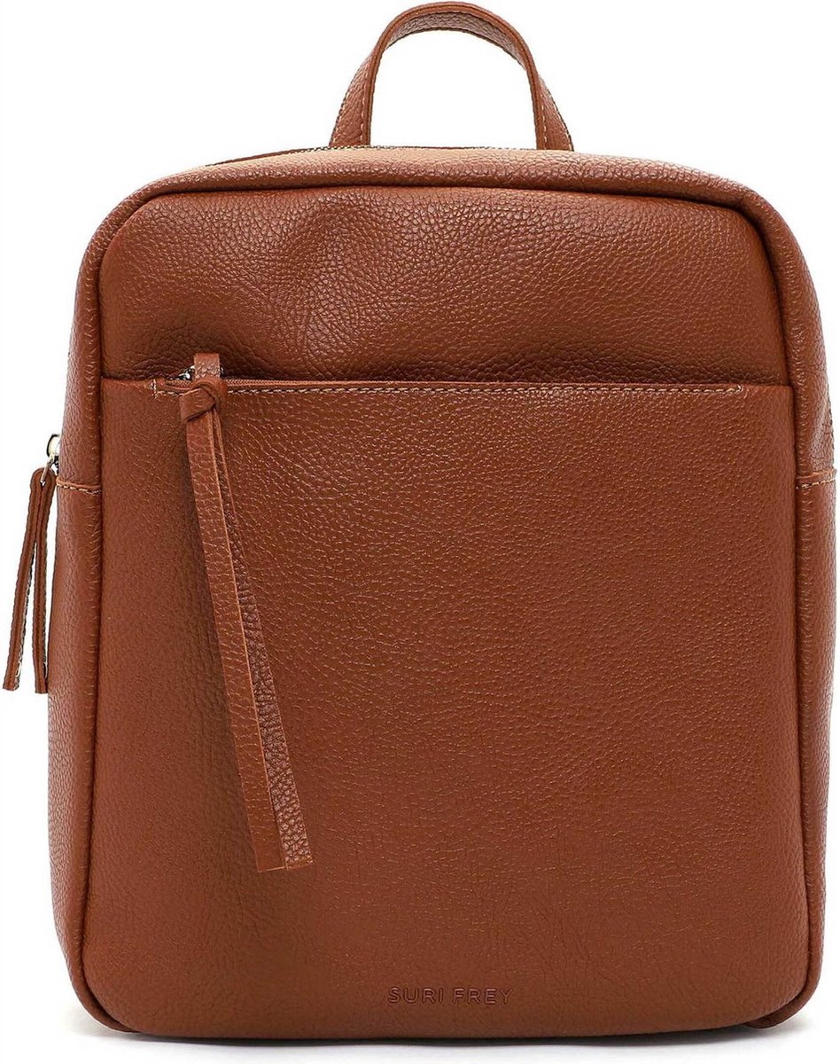 SURI FREY Rugzak Orry Backpack Darkcognac Bruine